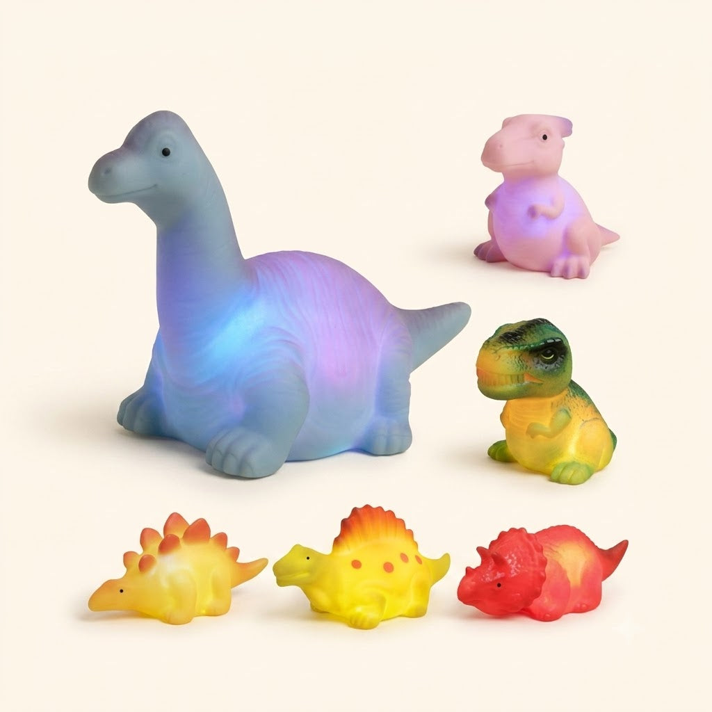 Toddla™ Dinosaur Bath Toys (6 Pack)