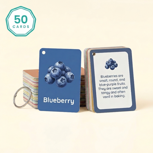 Toddla™ 50pcs Flash Cards