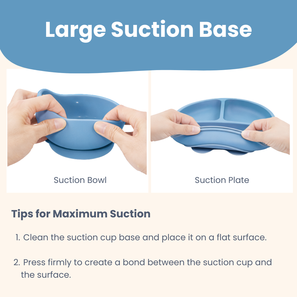 Toddla™ Silicone Baby Feeding Set